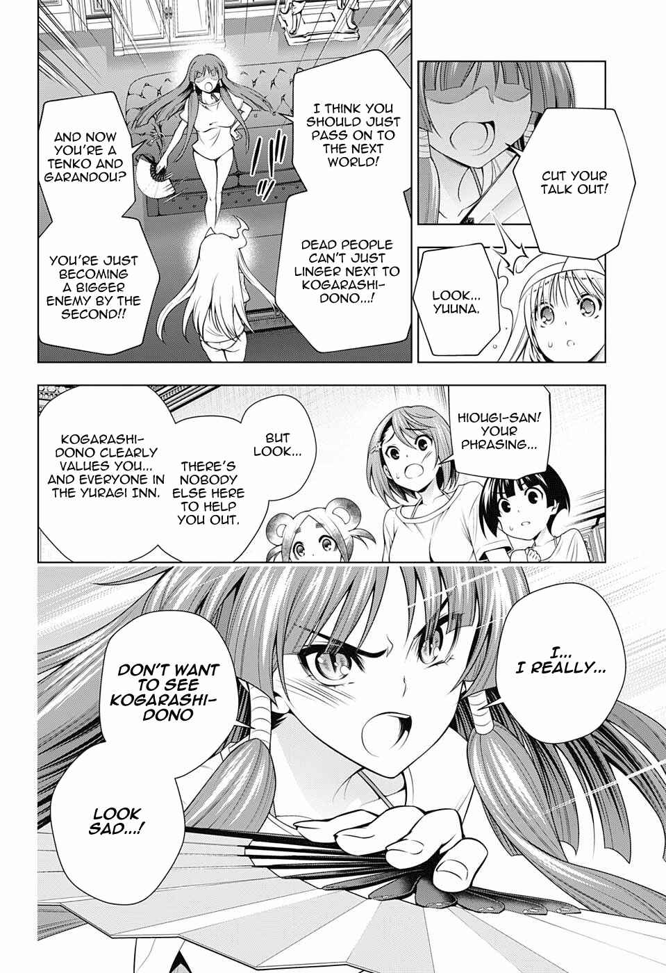 Page 6 Chapter 121 Yuragi-sou no Yuuna-san