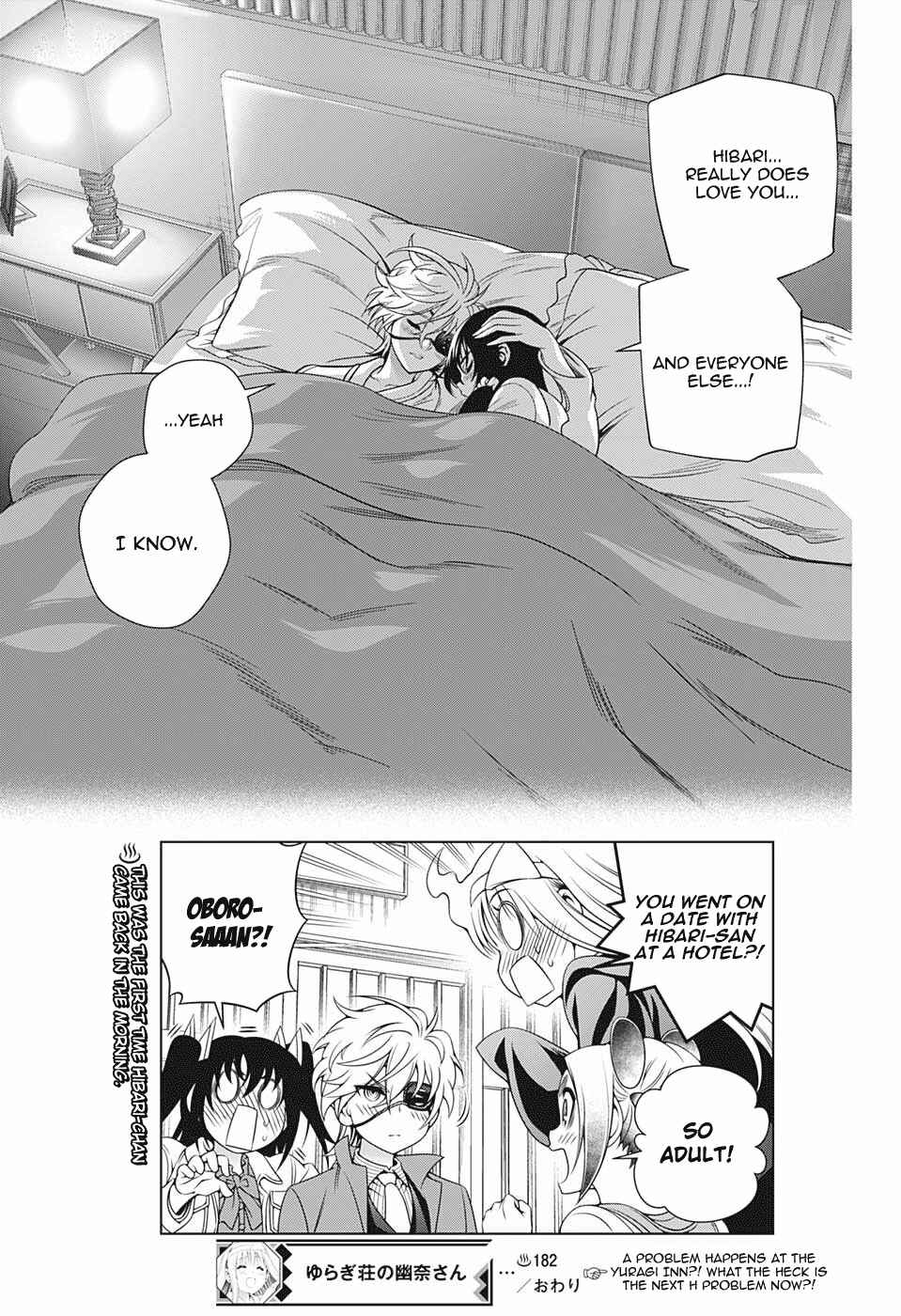 Page 19 Chapter 182 Yuragi-sou no Yuuna-san
