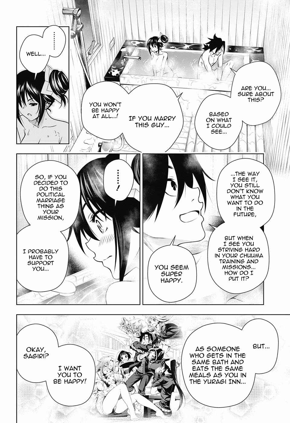 Page 14 Chapter 134 Yuragi-sou no Yuuna-san