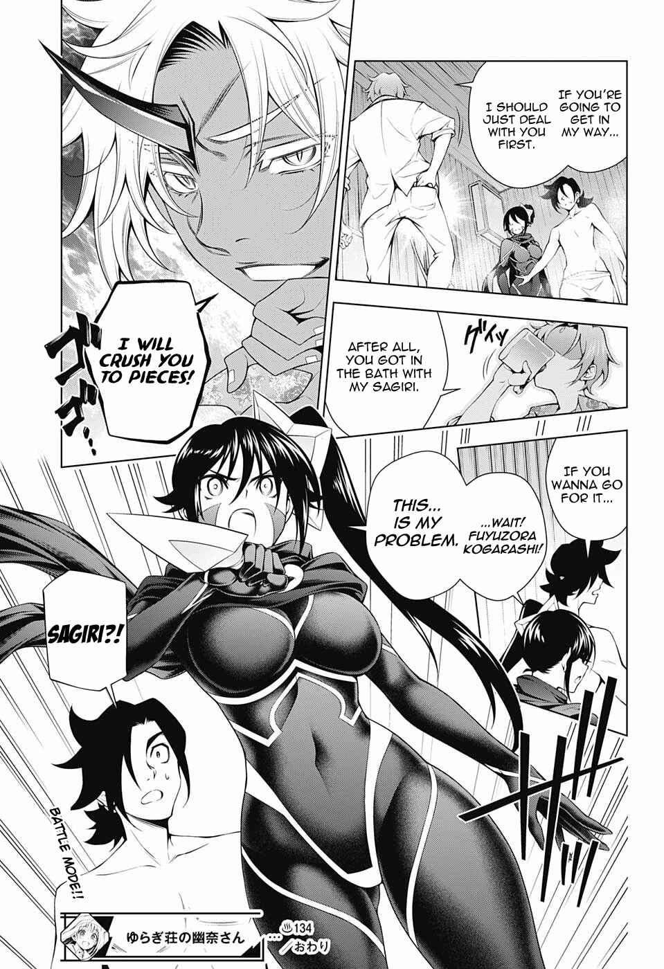 Page 19 Chapter 134 Yuragi-sou no Yuuna-san