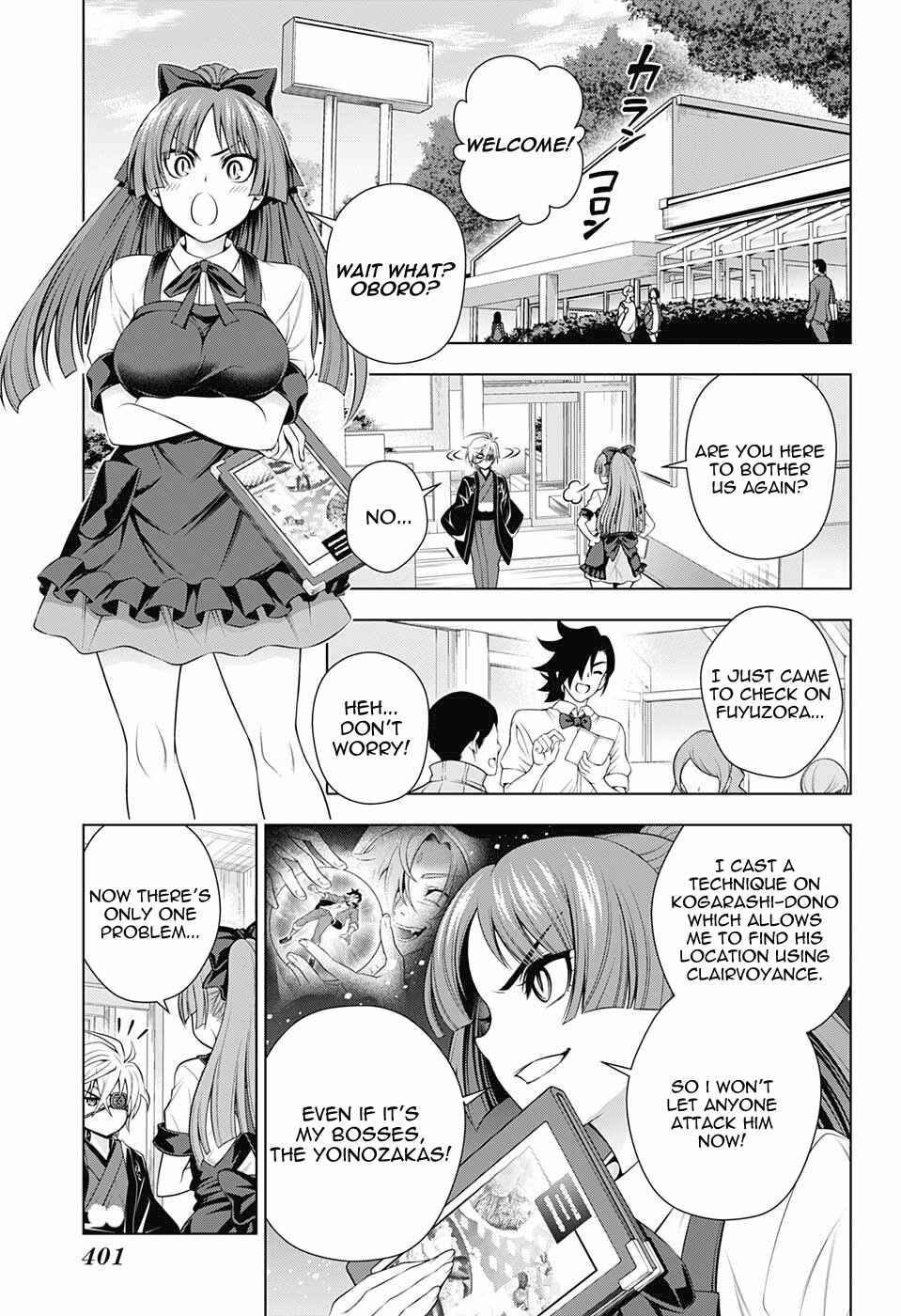 Page 13 Chapter 152 Yuragi-sou no Yuuna-san
