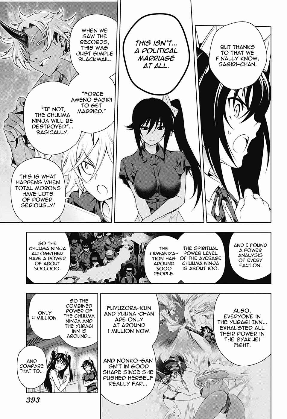 Page 11 Chapter 135 Yuragi-sou no Yuuna-san