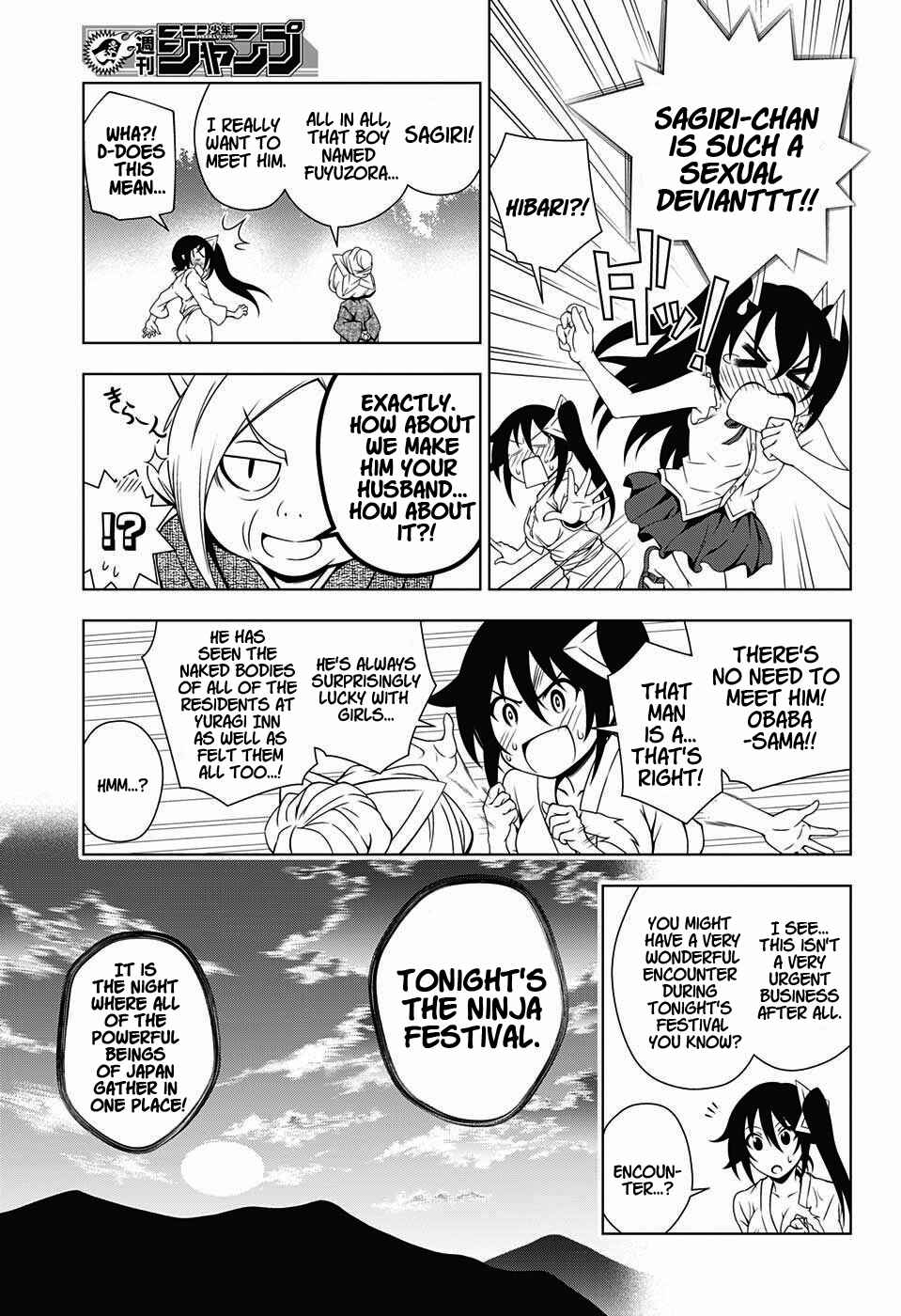 Page 9 Chapter 32 Yuragi-sou no Yuuna-san