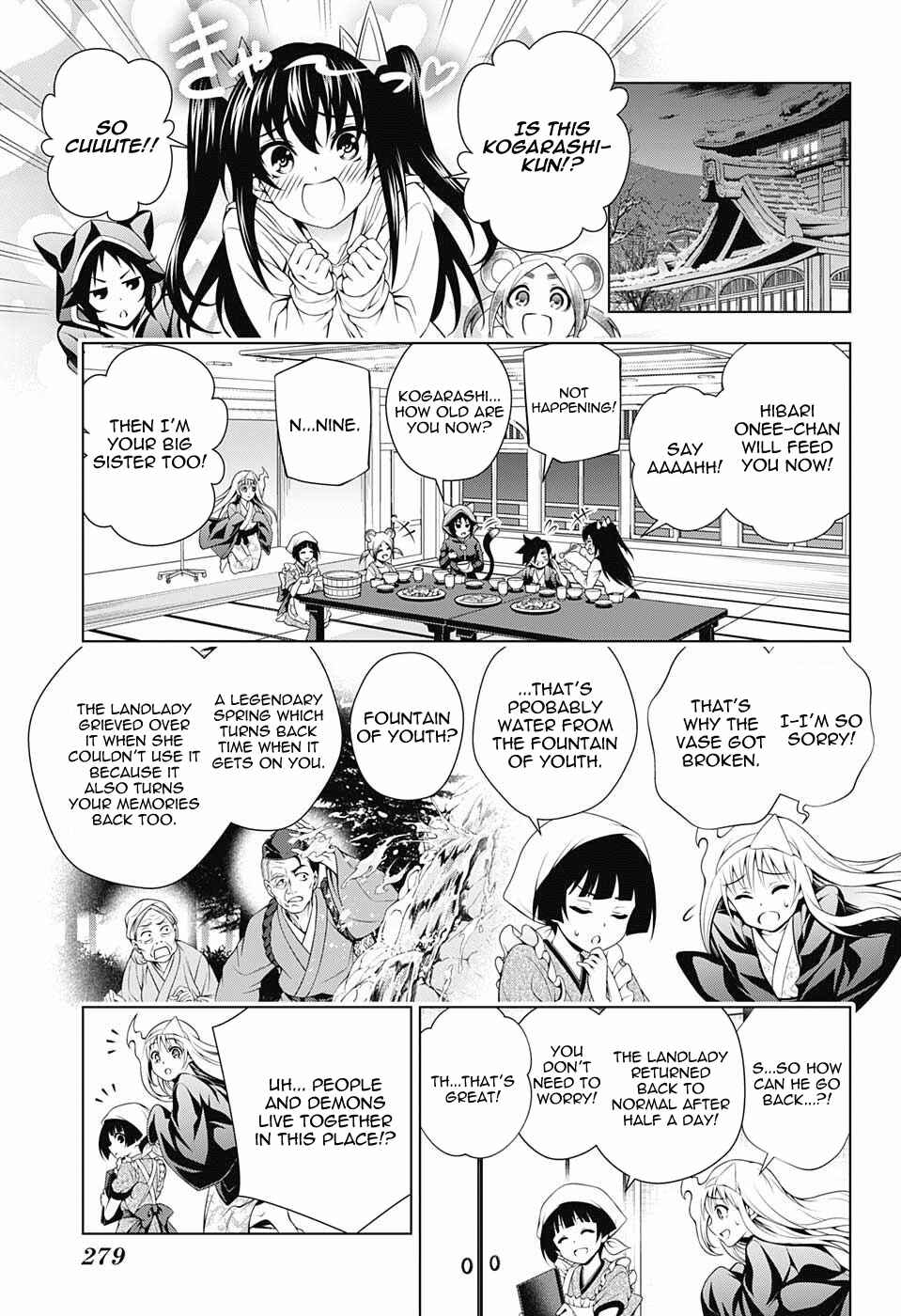 Page 13 Chapter 72 Yuragi-sou no Yuuna-san