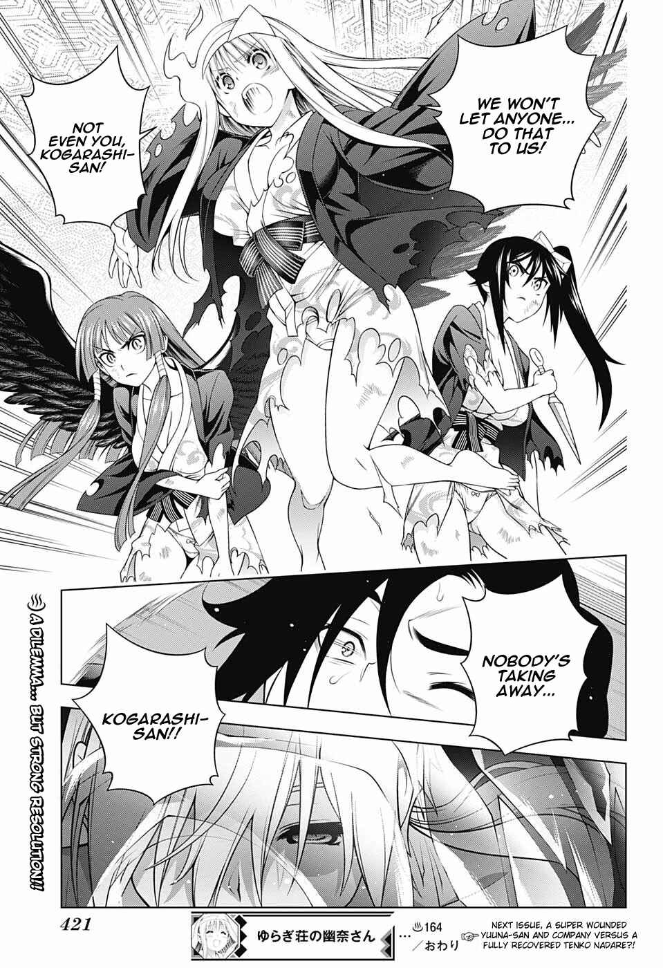 Page 19 Chapter 164 Yuragi-sou no Yuuna-san