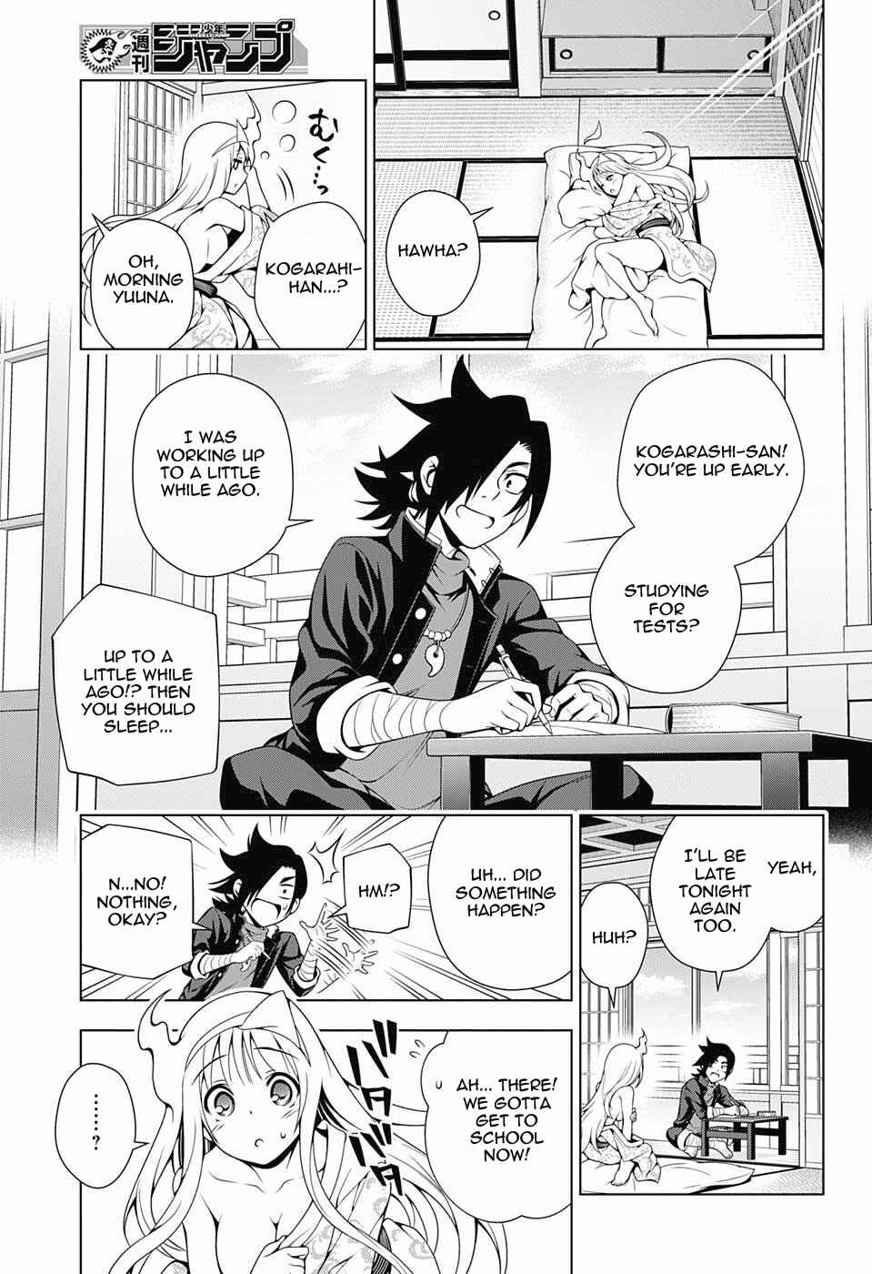 Page 7 Chapter 40 Yuragi-sou no Yuuna-san