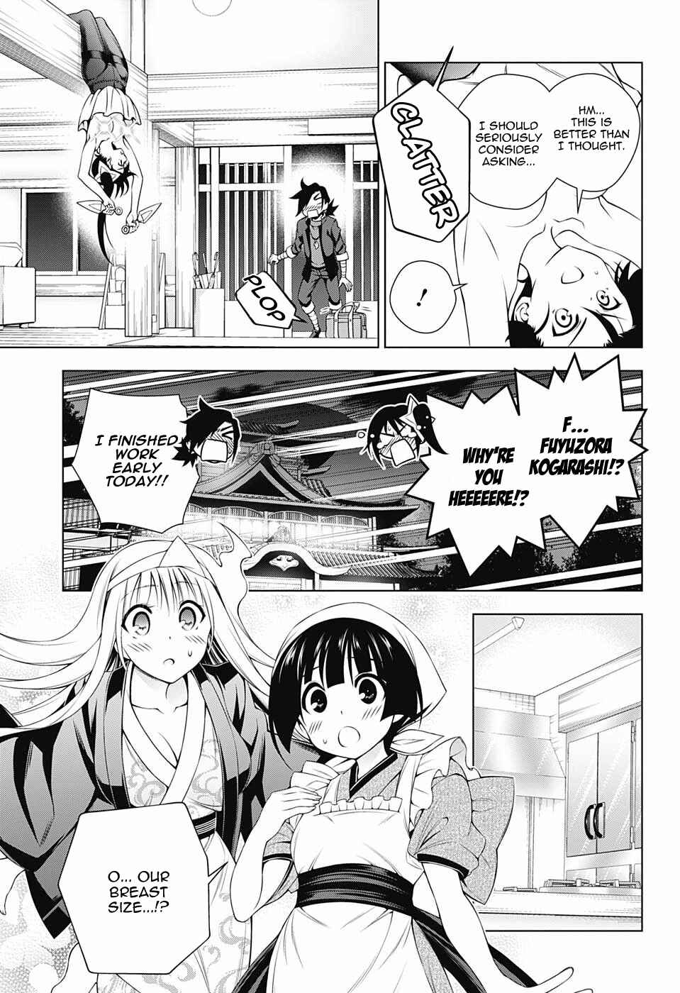Page 9 Chapter 104 Yuragi-sou no Yuuna-san