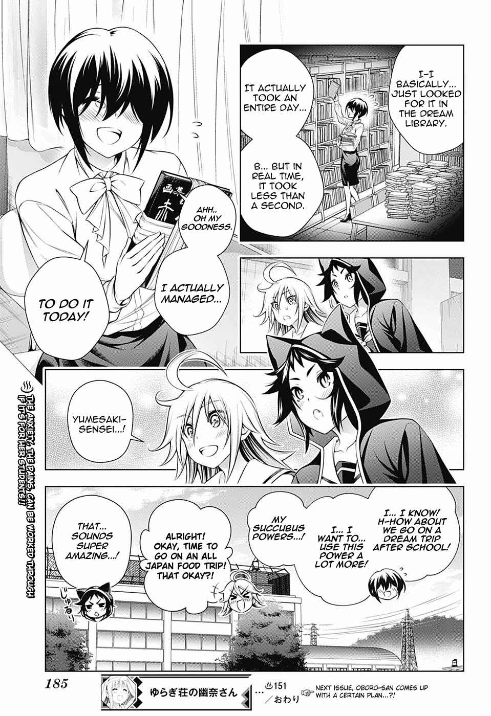 Page 18 Chapter 151 Yuragi-sou no Yuuna-san