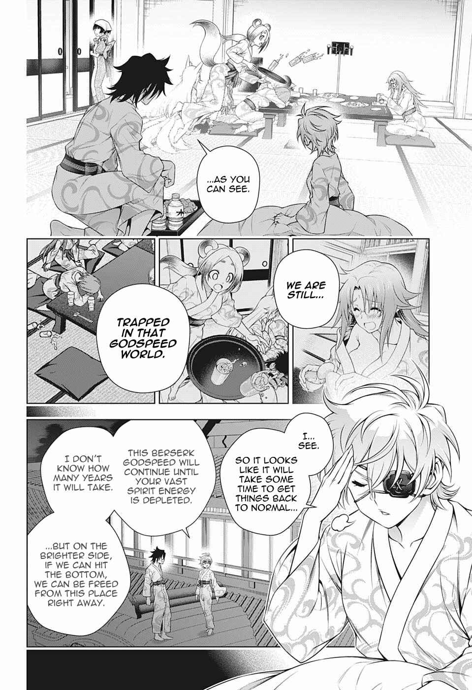 Page 4 Chapter 201 Yuragi-sou no Yuuna-san