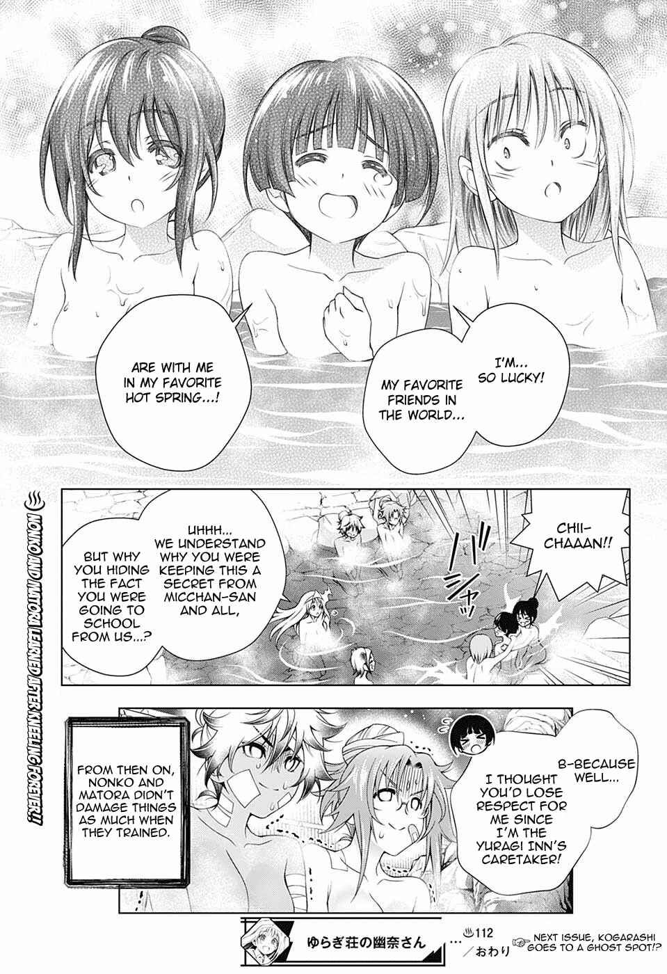 Page 19 Chapter 112 Yuragi-sou no Yuuna-san