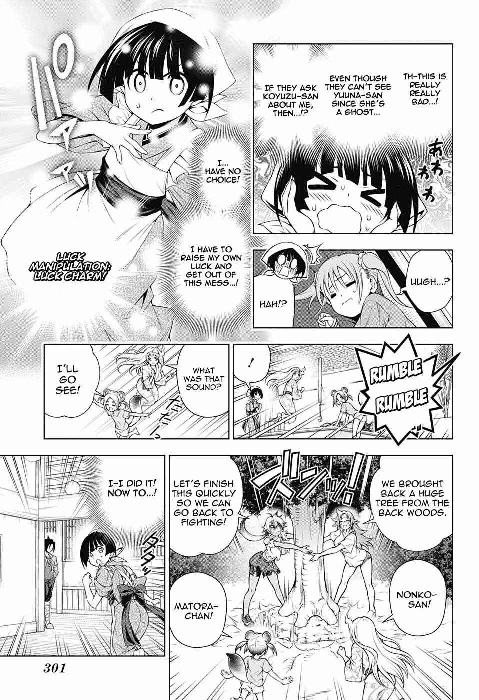 Page 9 Chapter 112 Yuragi-sou no Yuuna-san