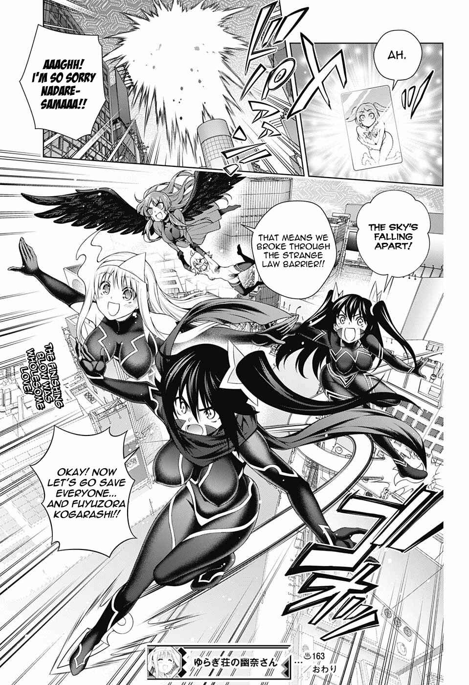 Page 19 Chapter 163 Yuragi-sou no Yuuna-san