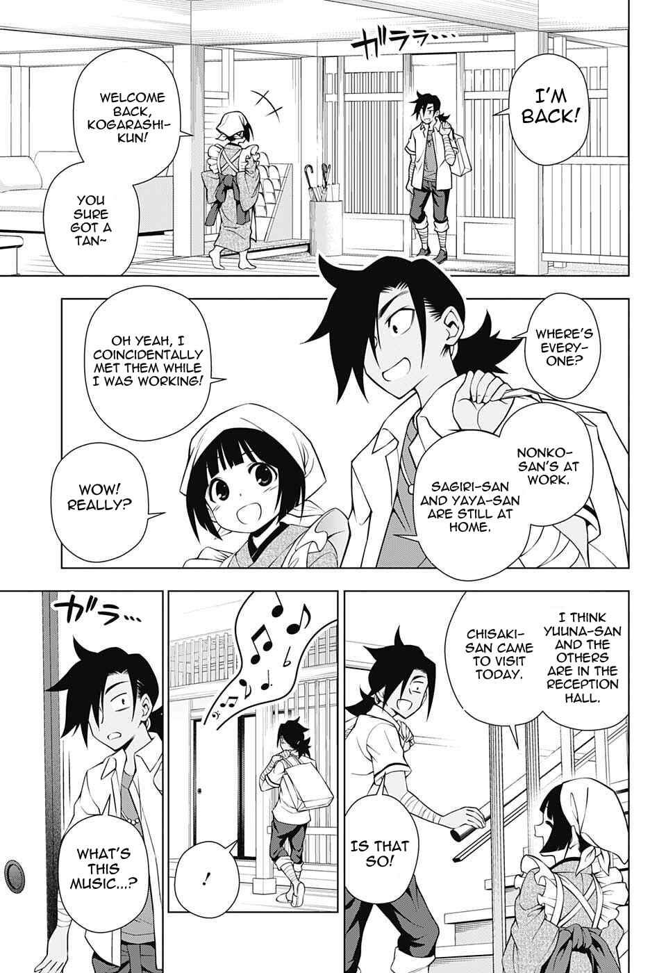Page 17 Chapter 36 Yuragi-sou no Yuuna-san