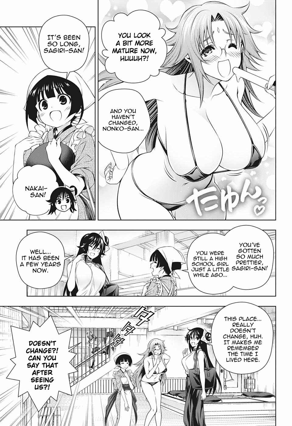 Page 3 Chapter 195 Yuragi-sou no Yuuna-san
