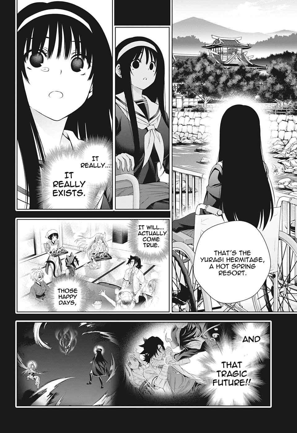 Page 8 Chapter 206 Yuragi-sou no Yuuna-san