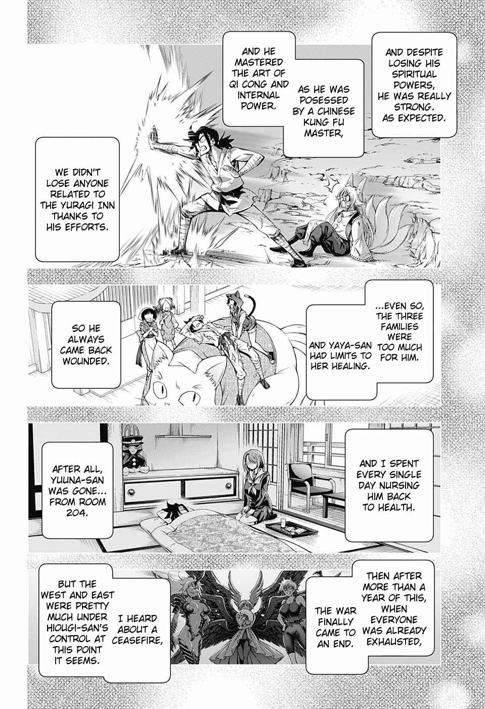 Page 10 Chapter 147 Yuragi-sou no Yuuna-san