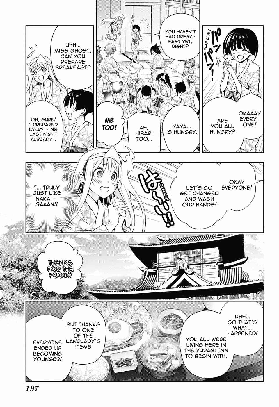 Page 9 Chapter 154 Yuragi-sou no Yuuna-san