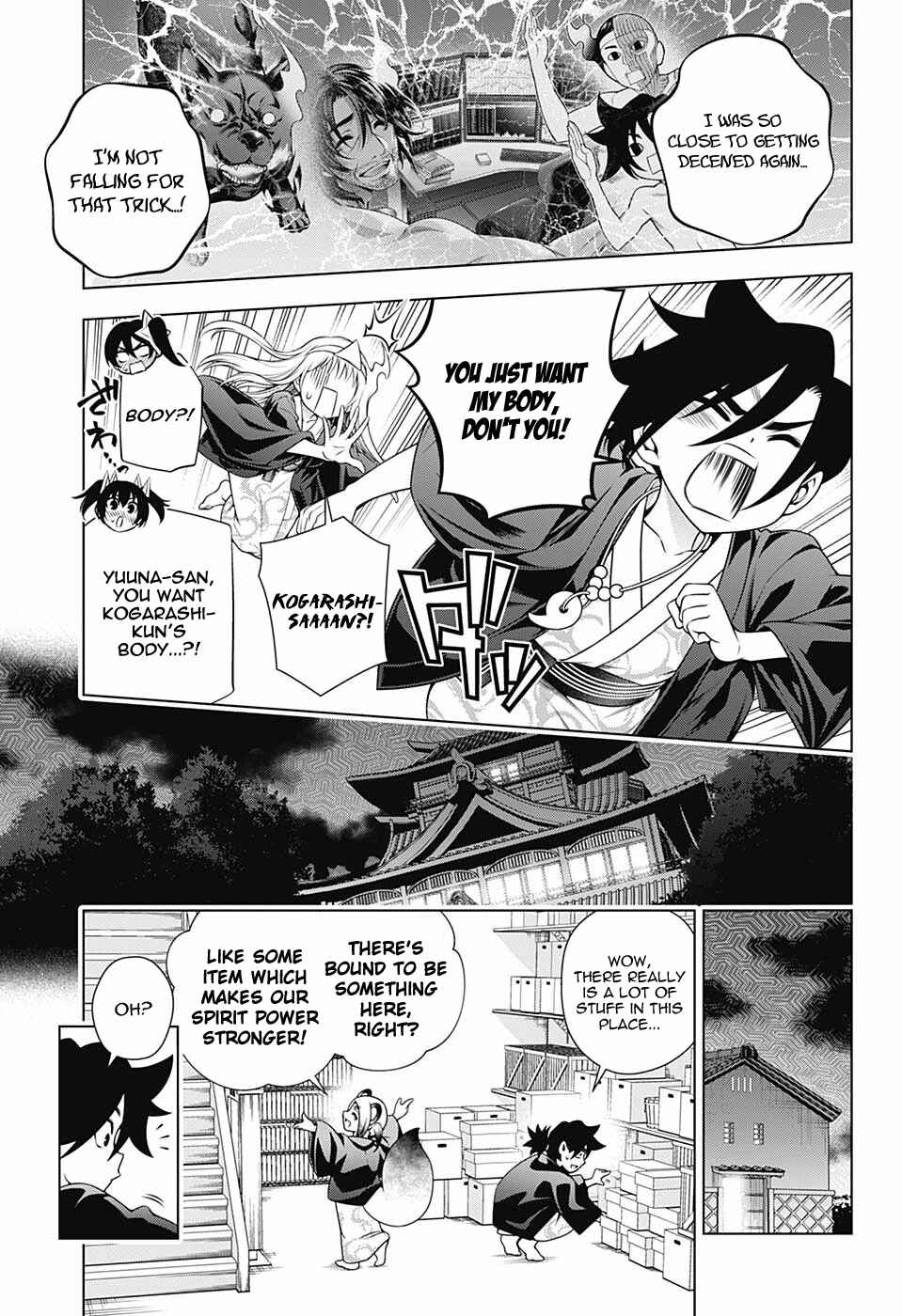 Page 17 Chapter 158 Yuragi-sou no Yuuna-san