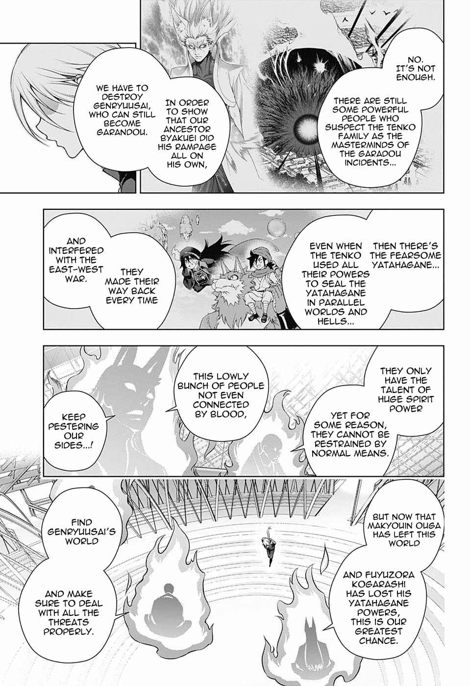 Page 9 Chapter 158 Yuragi-sou no Yuuna-san