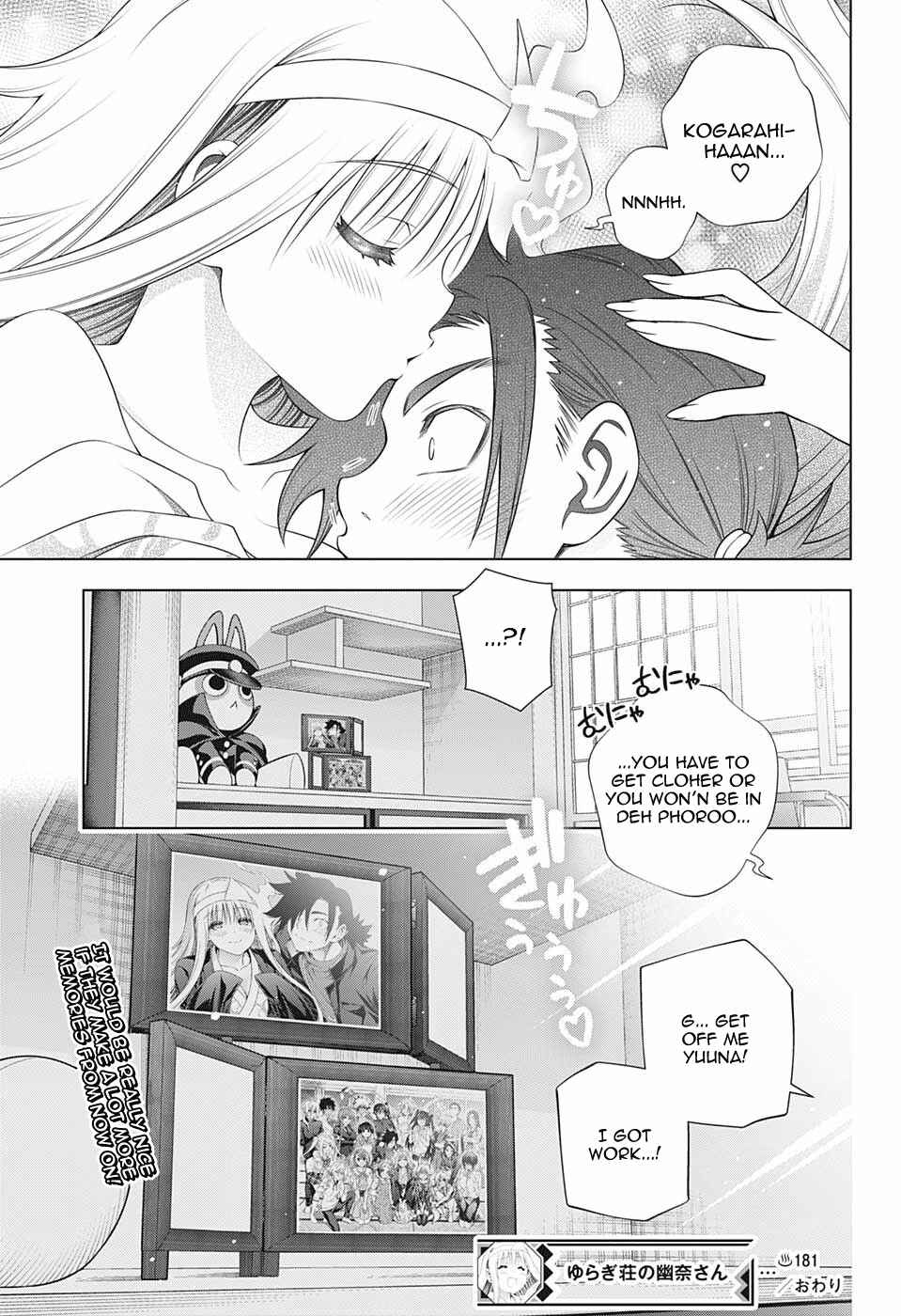 Page 21 Chapter 181 Yuragi-sou no Yuuna-san