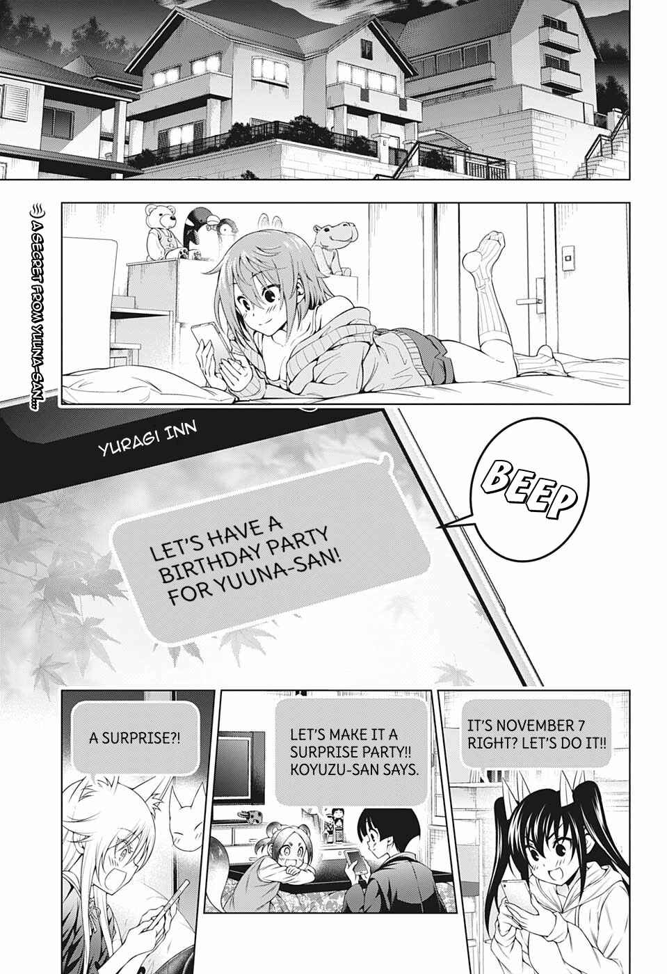 Page 3 Chapter 181 Yuragi-sou no Yuuna-san