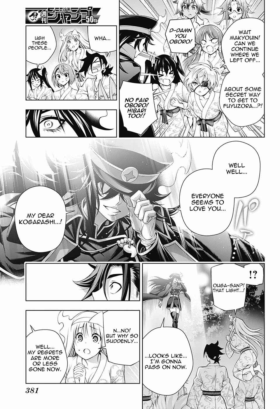 Page 11 Chapter 129 Yuragi-sou no Yuuna-san