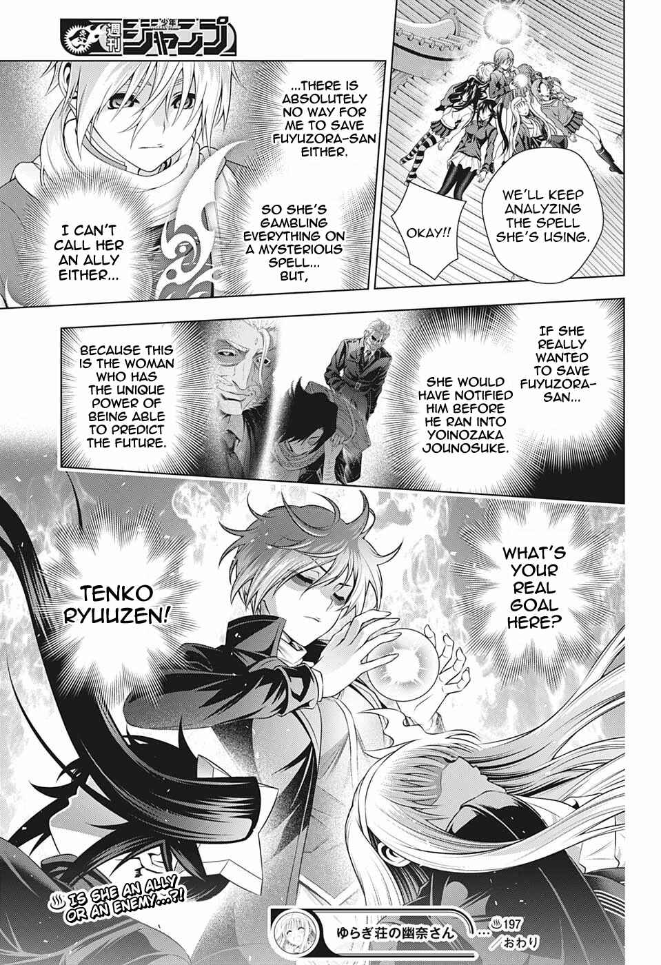 Page 18 Chapter 197 Yuragi-sou no Yuuna-san
