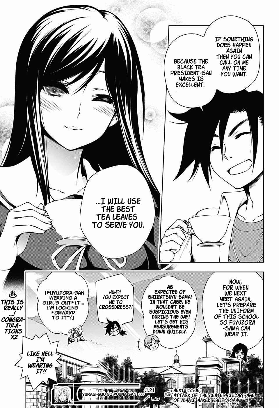 Page 19 Chapter 21 Yuragi-sou no Yuuna-san