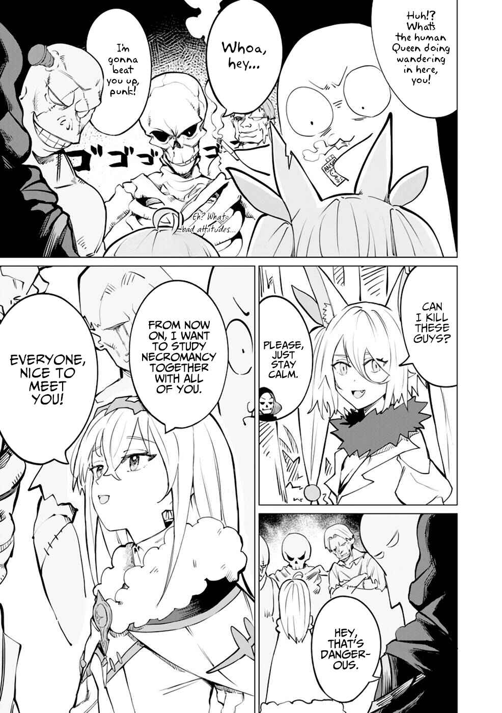Page 10 Chapter 7 Yuusha Party wo Oidasareta Shiryou Majutsushi wa Lich ni Natte Maou-gun de Daisukina Kenkyuu Life wo Okuru