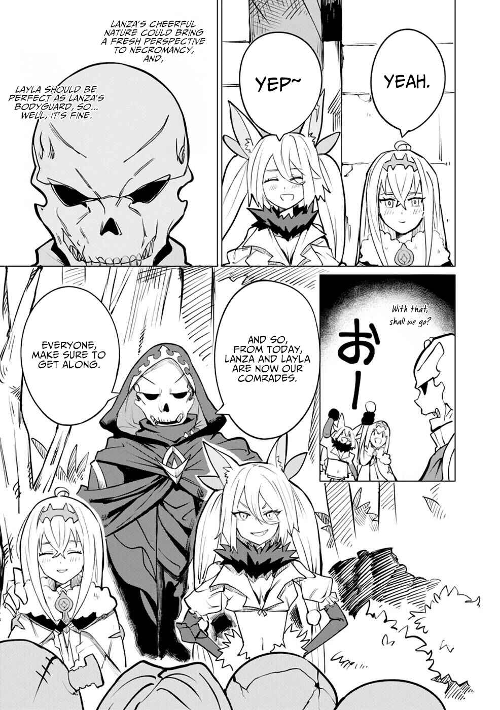 Page 8 Chapter 7 Yuusha Party wo Oidasareta Shiryou Majutsushi wa Lich ni Natte Maou-gun de Daisukina Kenkyuu Life wo Okuru