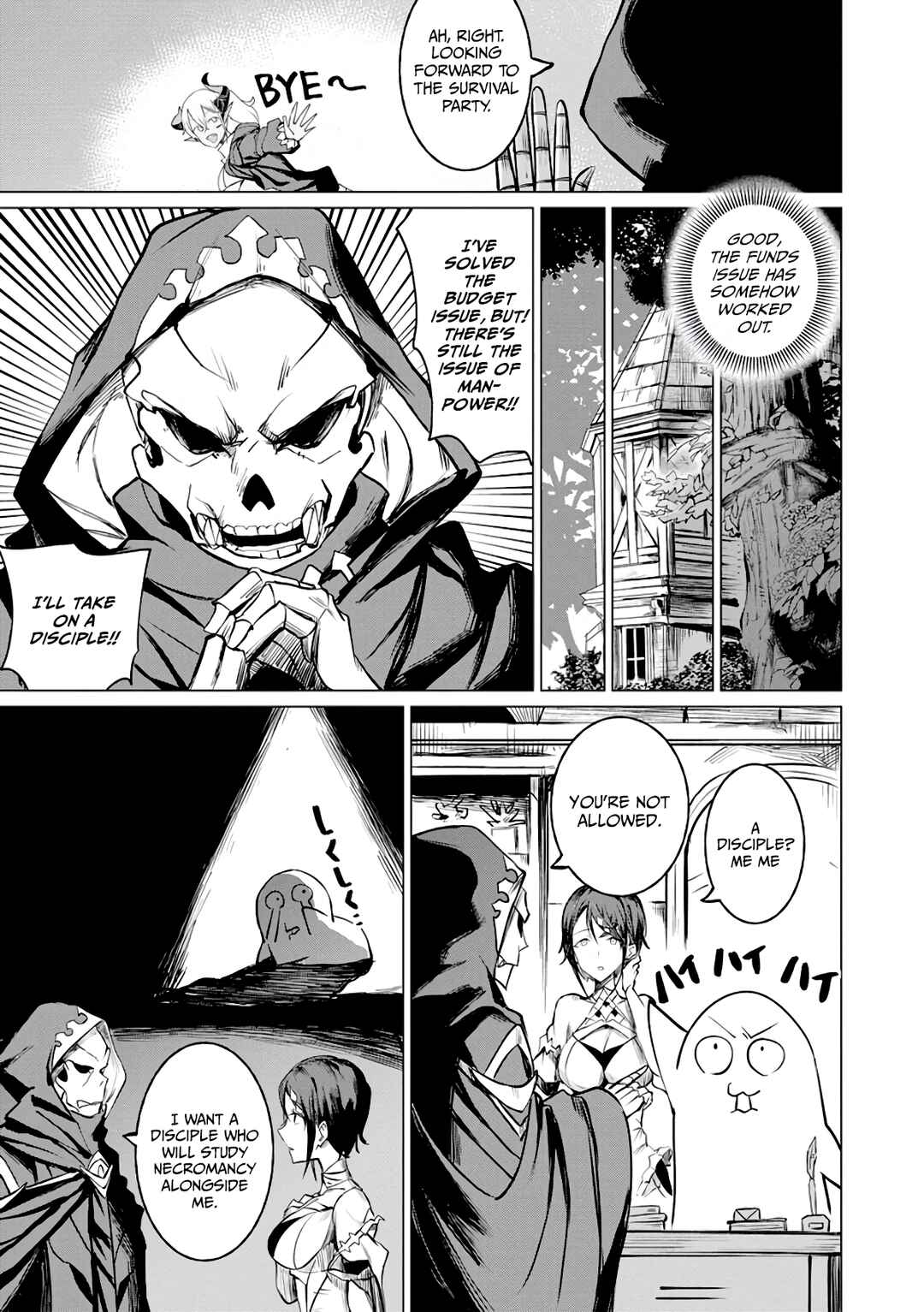 Page 10 Chapter 4 Yuusha Party wo Oidasareta Shiryou Majutsushi wa Lich ni Natte Maou-gun de Daisukina Kenkyuu Life wo Okuru