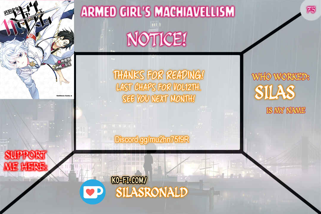 Page 1 Chapter 75 Busou Shoujo Machiavellism