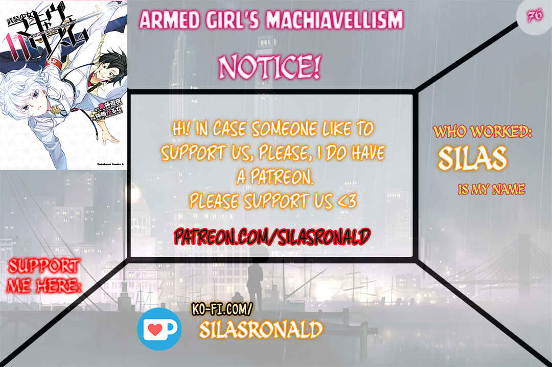 Page 1 Chapter 76 Busou Shoujo Machiavellism