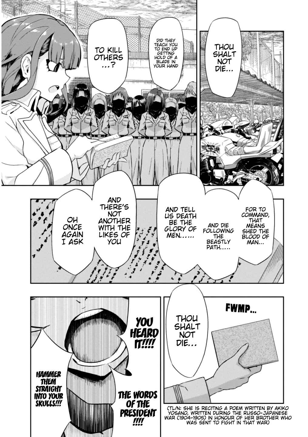 Page 4 Chapter 50 Busou Shoujo Machiavellism