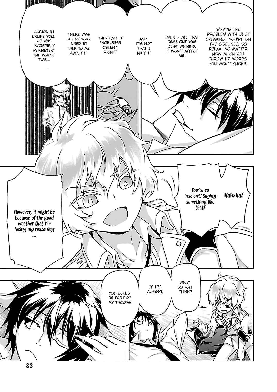 Page 21 Chapter 37 Busou Shoujo Machiavellism