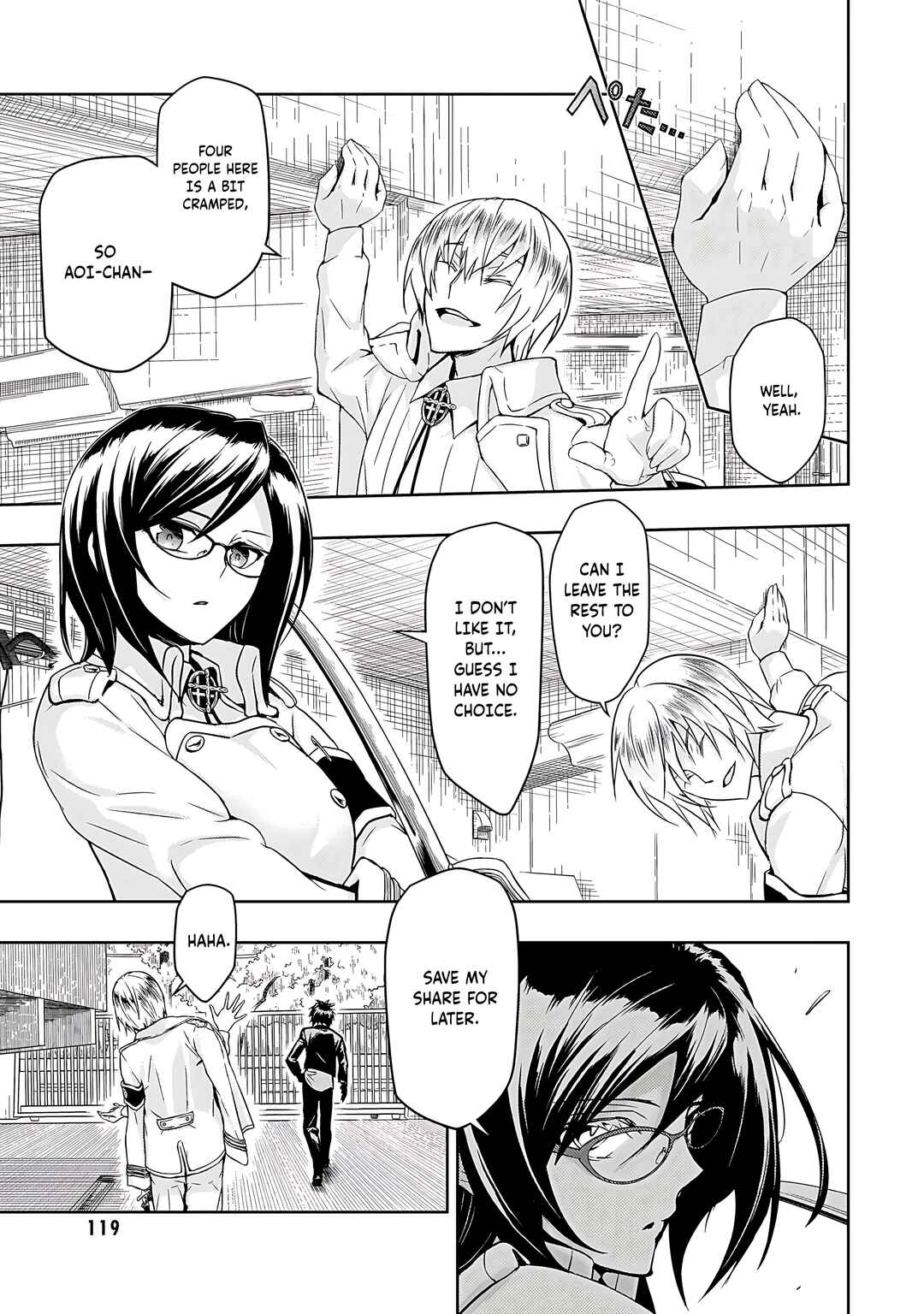 Page 14 Chapter 65 Busou Shoujo Machiavellism