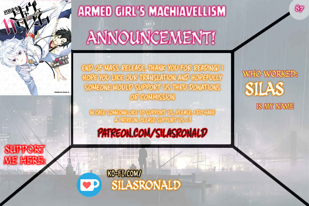 Page 1 Chapter 87 Busou Shoujo Machiavellism