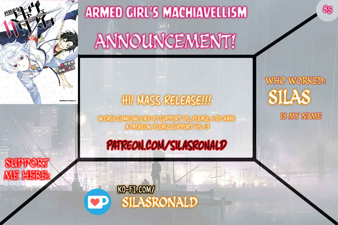 Page 1 Chapter 85 Busou Shoujo Machiavellism