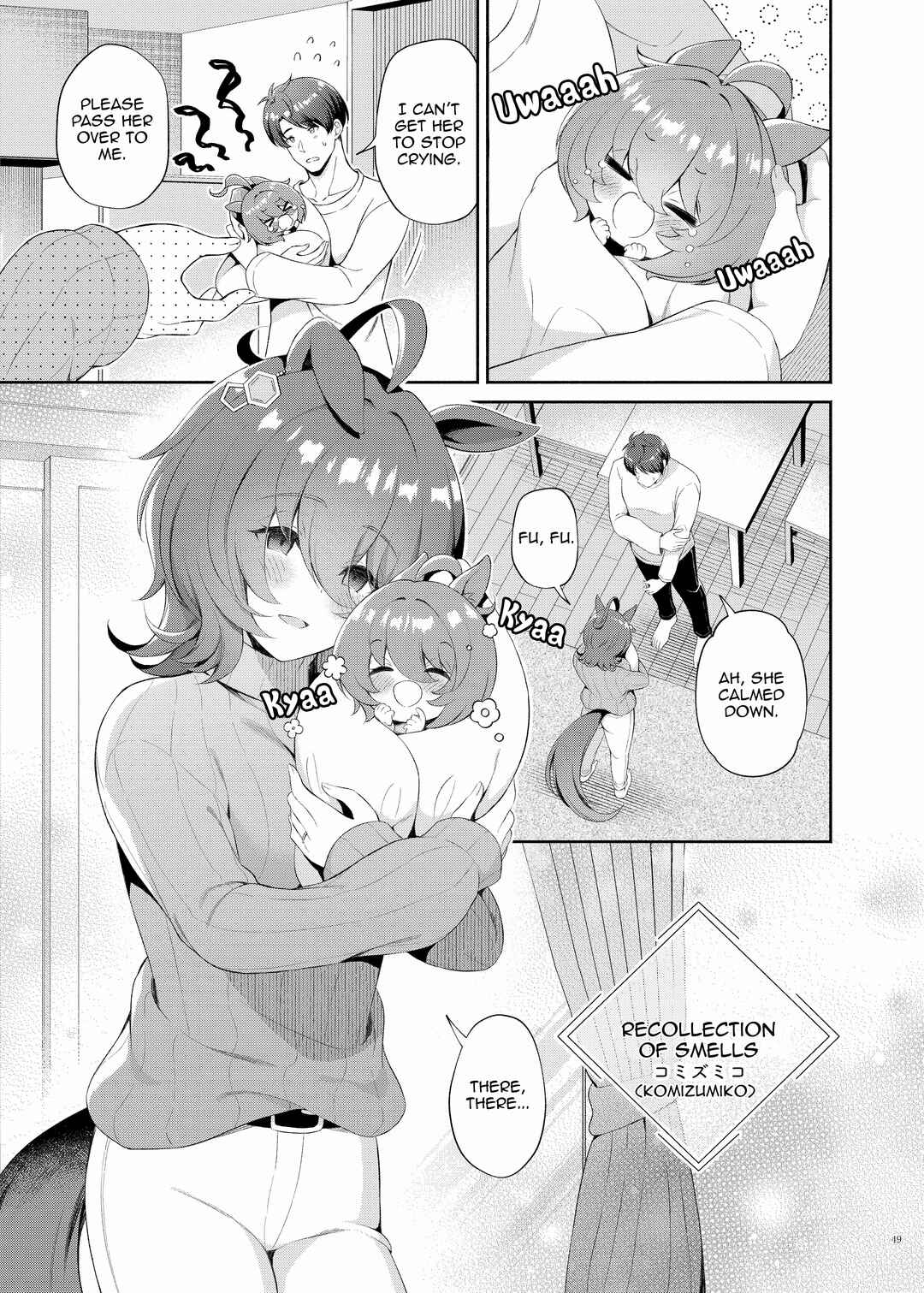 Page 1 Chapter 9 Uma Musume Pretty Derby - UmaYome Uma X Tore♂ Kekkon Seikatsu Goudou (Doujinshi)