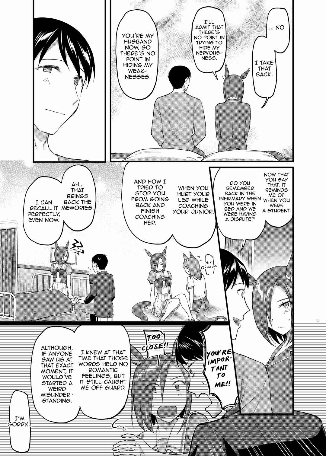 Page 3 Chapter 8 Uma Musume Pretty Derby - UmaYome Uma X Tore♂ Kekkon Seikatsu Goudou (Doujinshi)