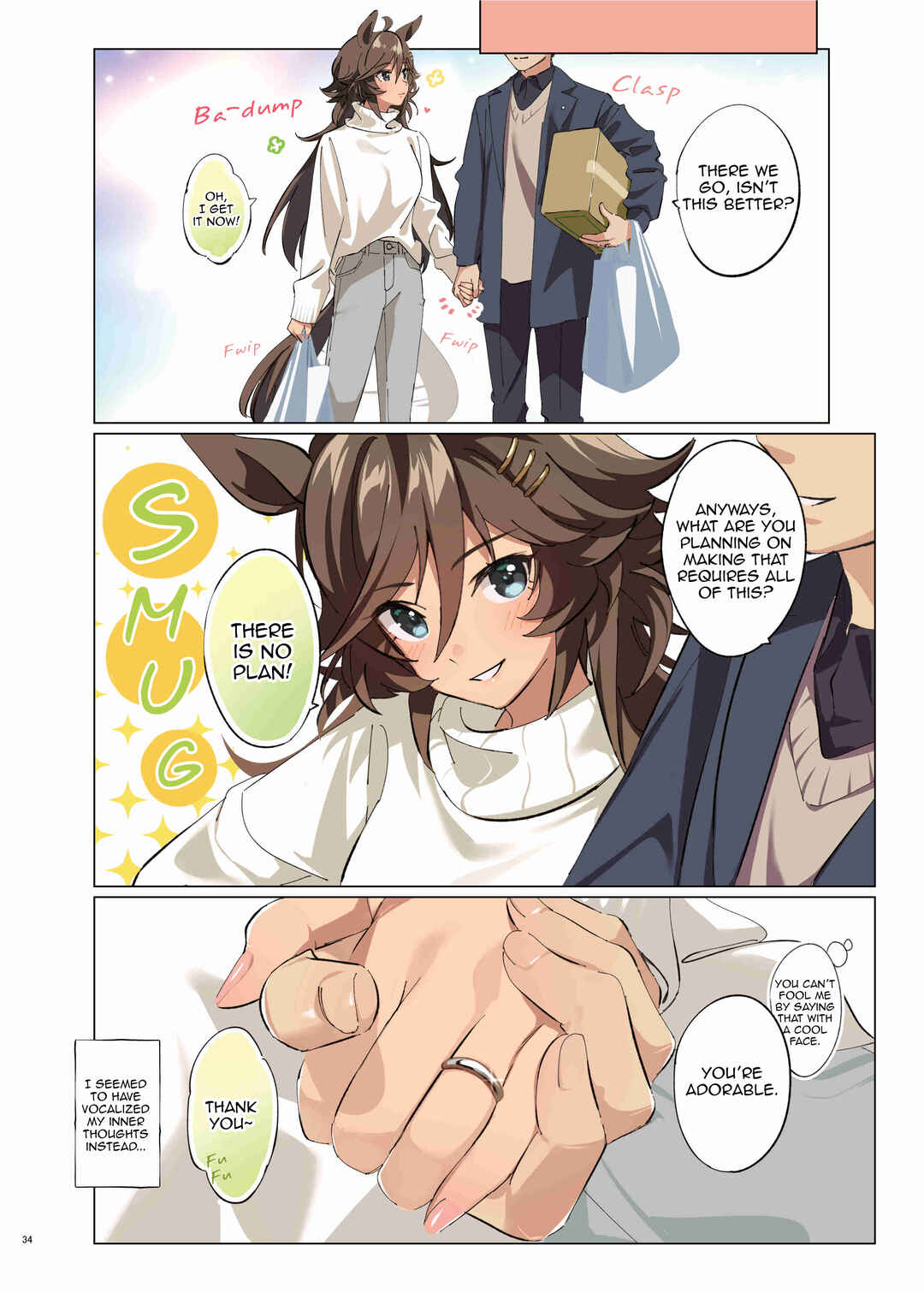 Page 4 Chapter 5 Uma Musume Pretty Derby - UmaYome Uma X Tore♂ Kekkon Seikatsu Goudou (Doujinshi)