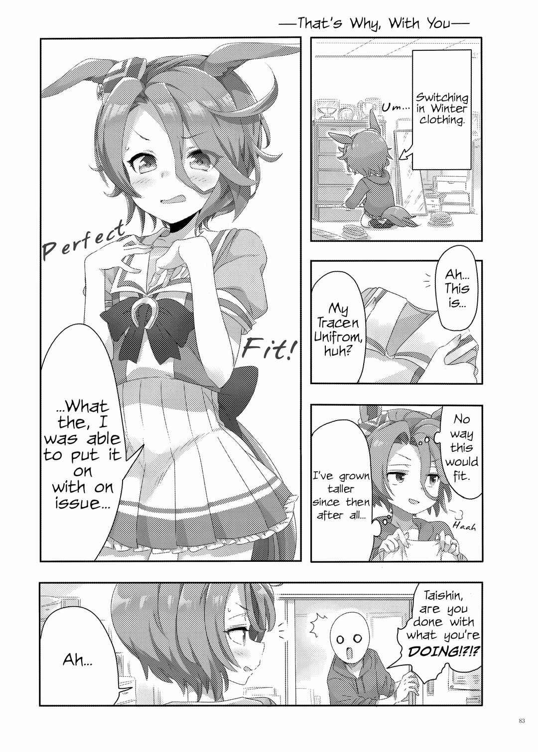Page 7 Chapter 12 Uma Musume Pretty Derby - UmaYome Uma X Tore♂ Kekkon Seikatsu Goudou (Doujinshi)