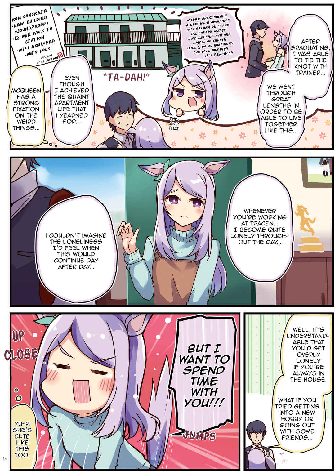 Page 2 Chapter 2 Uma Musume Pretty Derby - UmaYome Uma X Tore♂ Kekkon Seikatsu Goudou (Doujinshi)