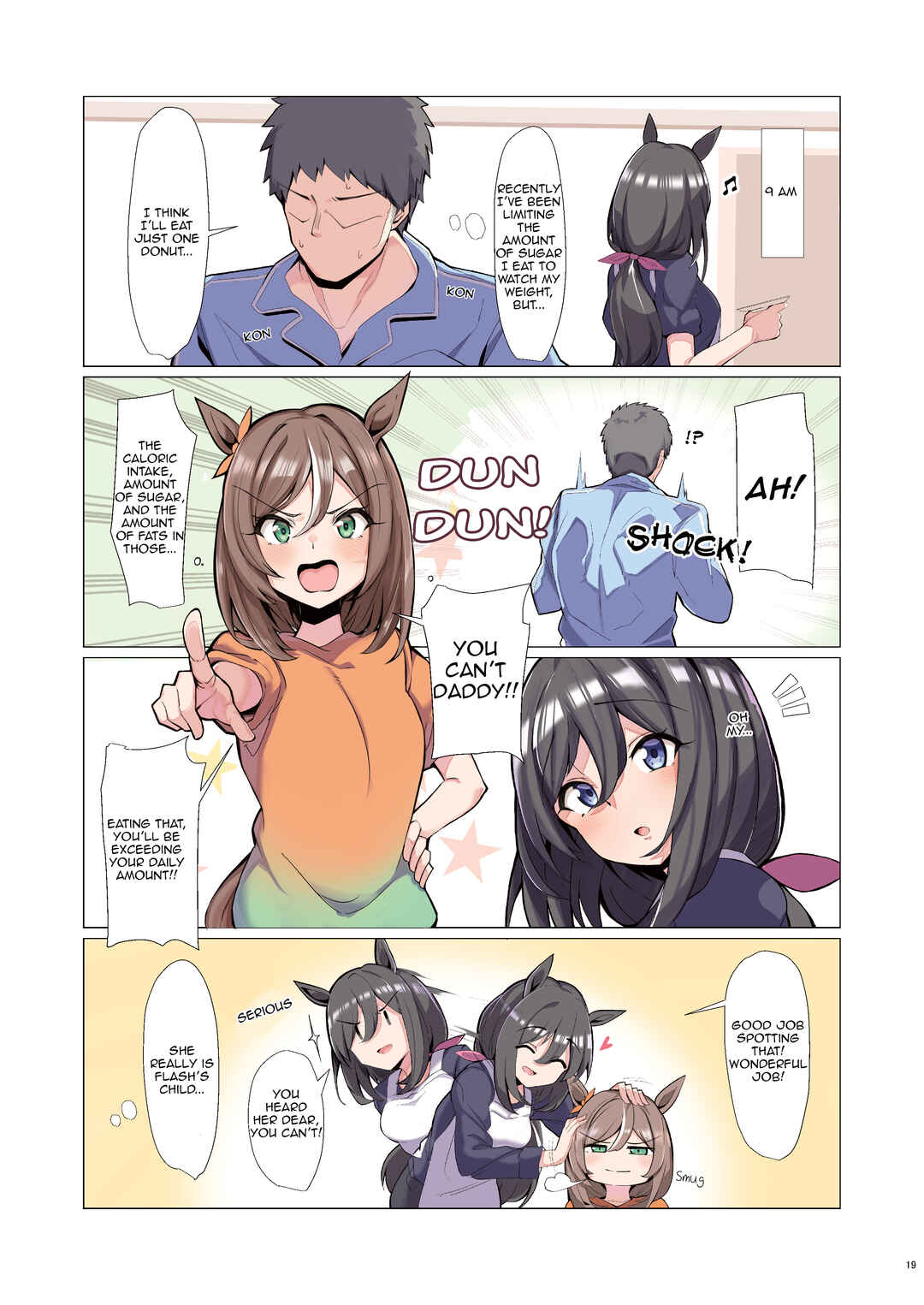 Page 3 Chapter 3 Uma Musume Pretty Derby - UmaYome Uma X Tore♂ Kekkon Seikatsu Goudou (Doujinshi)