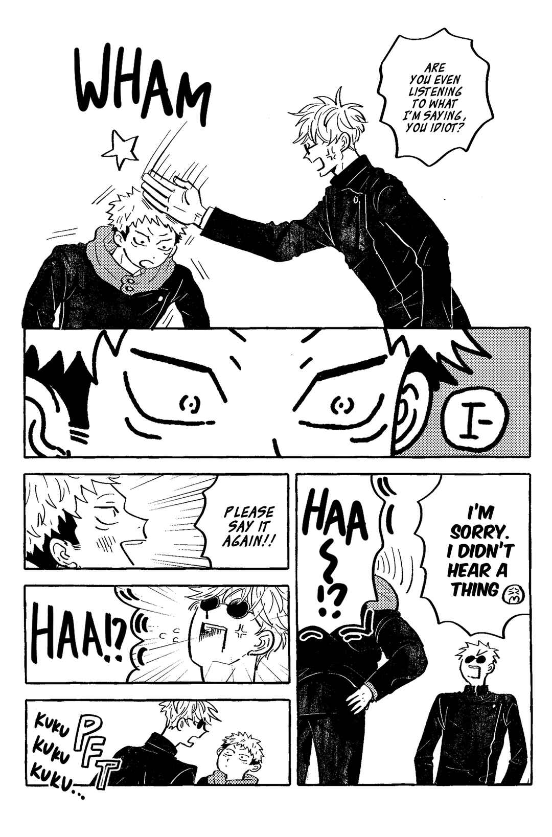 Page 12 Chapter Unknown_dbb8 Jujutsu Kaisen - Akuma no Kao o Shiteiru (Doujinshi)