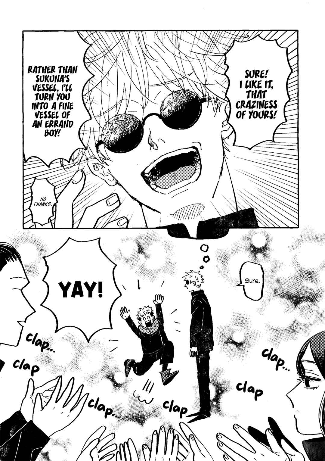Page 19 Chapter Unknown_dbb8 Jujutsu Kaisen - Akuma no Kao o Shiteiru (Doujinshi)