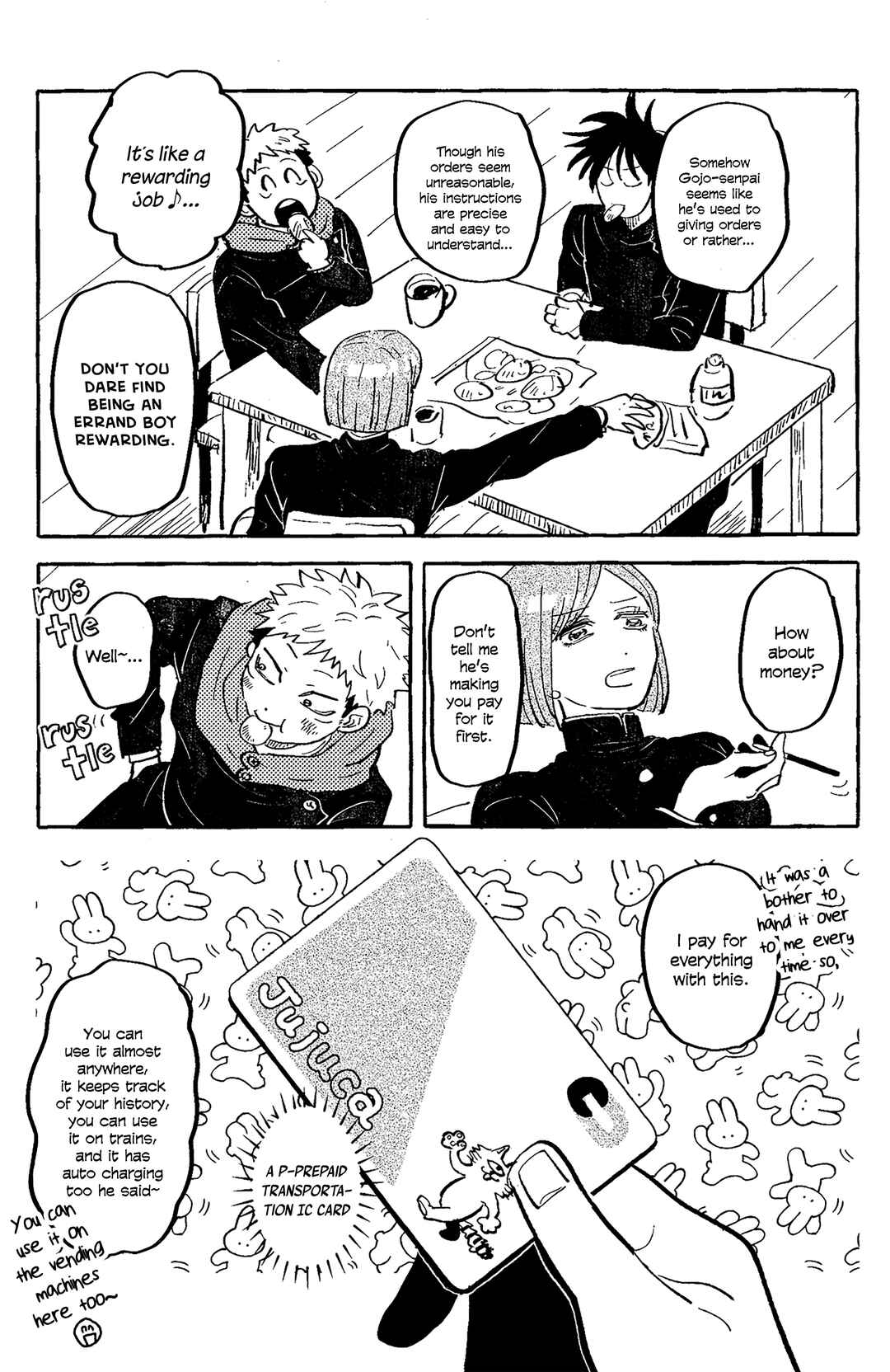 Page 21 Chapter Unknown_dbb8 Jujutsu Kaisen - Akuma no Kao o Shiteiru (Doujinshi)