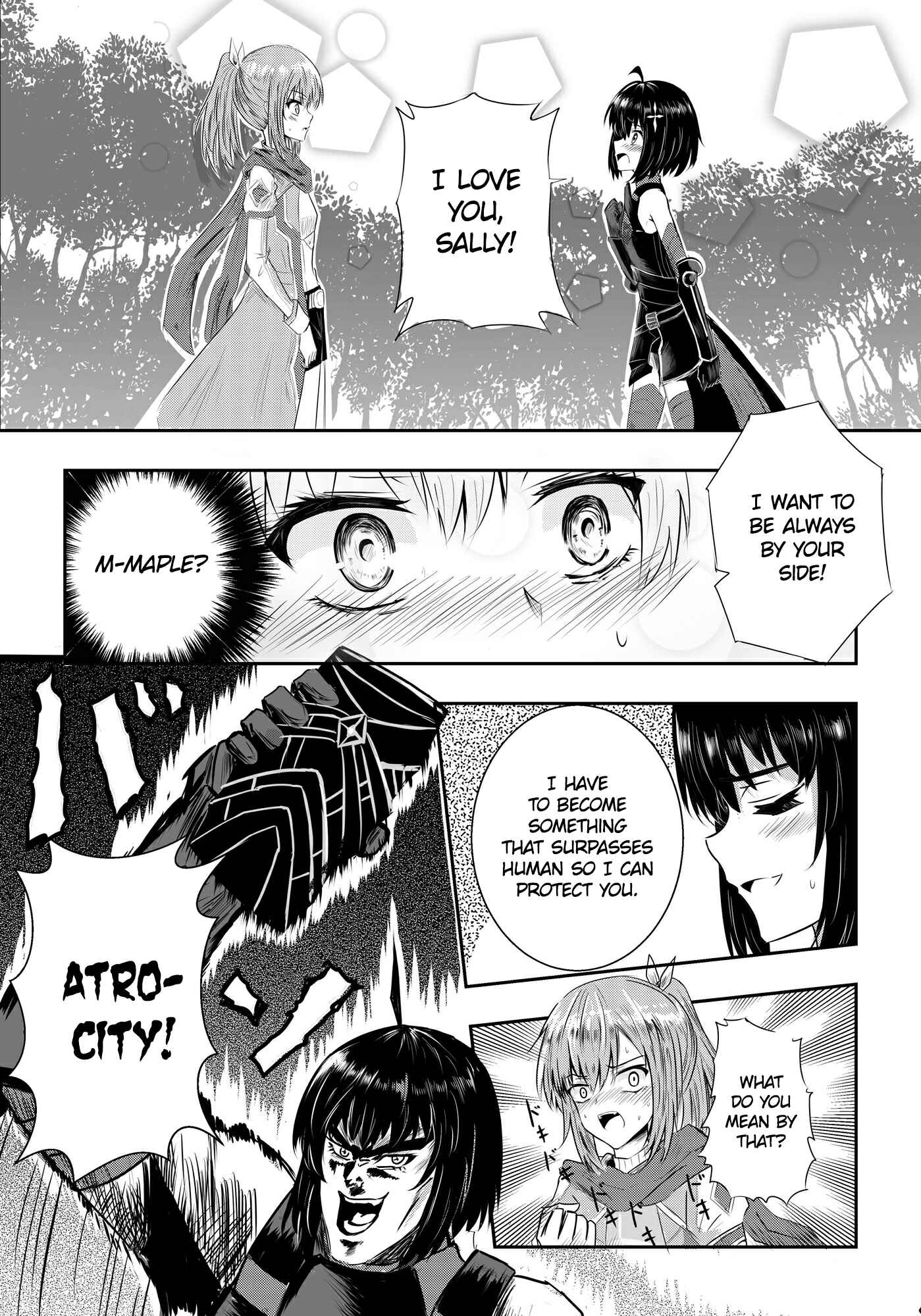 Page 1 Chapter Unknown_5aab Bofuri - Maple-chan has finally quit being a human (Doujinshi)