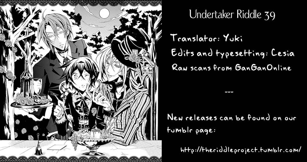 Page 1 Chapter 39 Undertaker Riddle