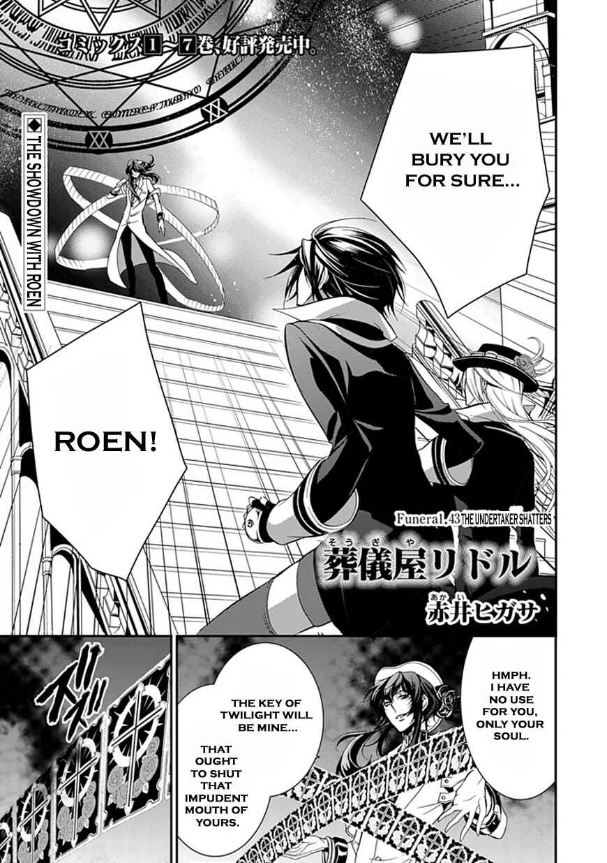 Page 1 Chapter 43 Undertaker Riddle